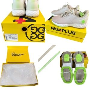 G/FORE Size 8.5 Waterproof Womens MG4+ Gradient Golf Shoes - Stone New in Box